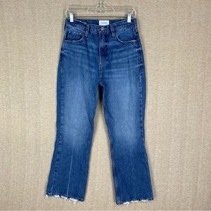 Frame Le High 'N' Tight Crop Mini Boot Jeans Size 26 Womens High Rise Del Amo